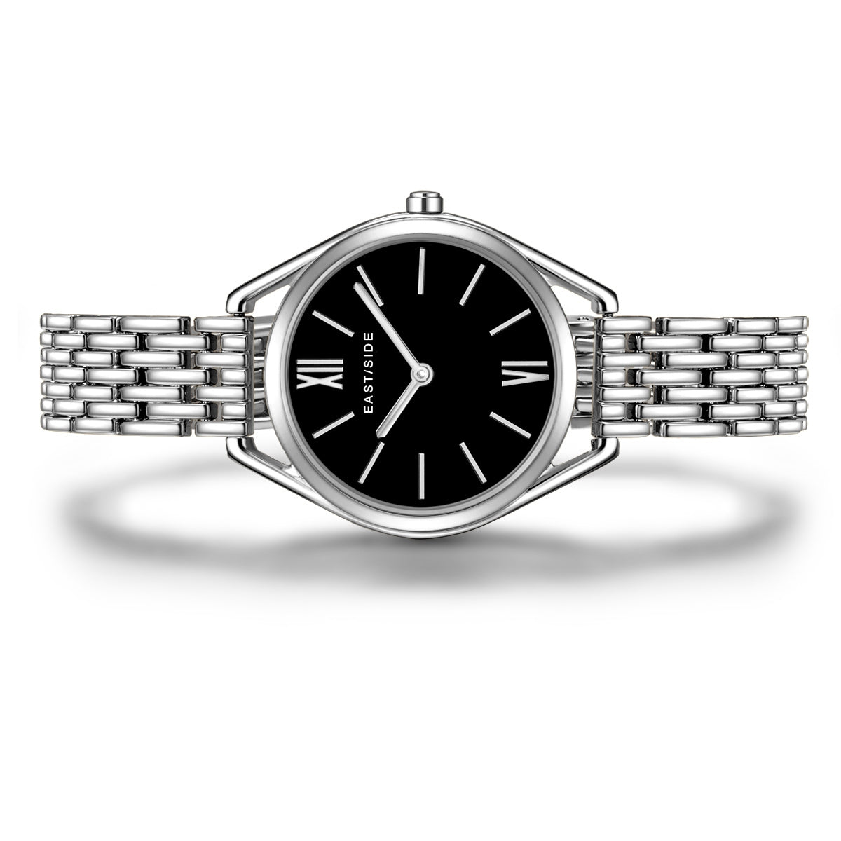 Damen Quarzuhr silber Edelstahl silber