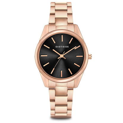 Damen Quarzuhr roségold Edelstahl roségold